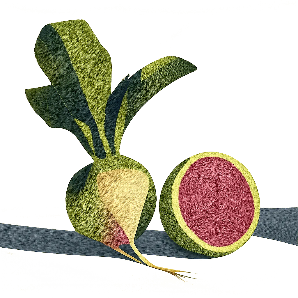 Watermelon radish